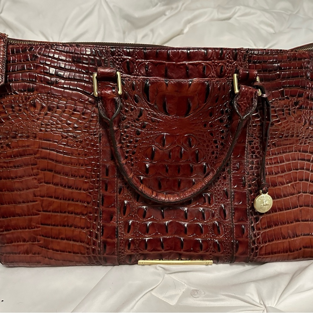 Brahmin Anywhere Weekender in Pecan
